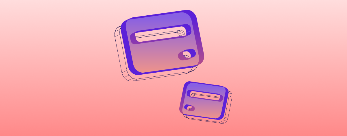 Illustration for showing a 3-d representation of payment fields