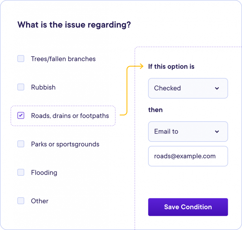 Notifications Form